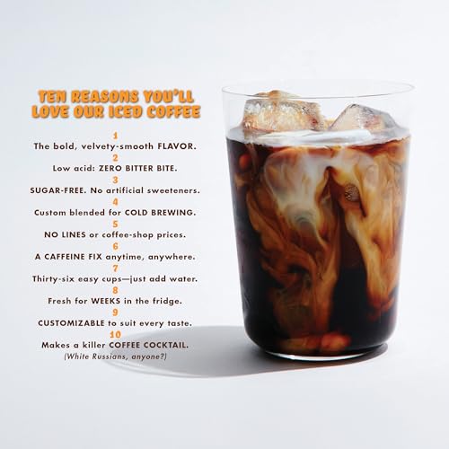 Grady’s Cold Brew Coffee & Chicory Pouches - Original 24 Count, 72 Drinks
