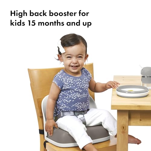 OXO Tot Perch Booster Seat with Straps - Taupe, Portable & Adjustable