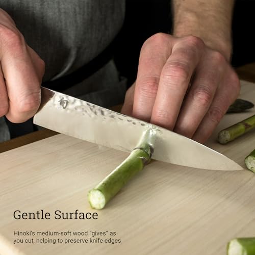Shun Small Hinoki Cutting Board - 10.8" x 8.3" Japanese Cypress