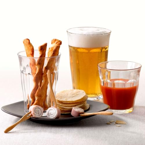 Duralex Picardie 8.4 fl oz Clear Tumblers Set of 6 - Impact & Shock Resistant