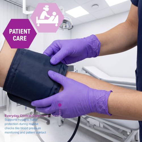 MedPride Powder-Free Nitrile Exam Gloves - Medium, Case of 1000