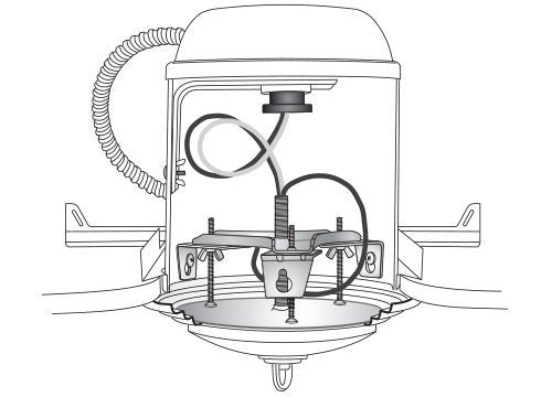 The Can Converter R56 White Recessed Can Light Conversion Kit with 7.75" Ceiling Medallion