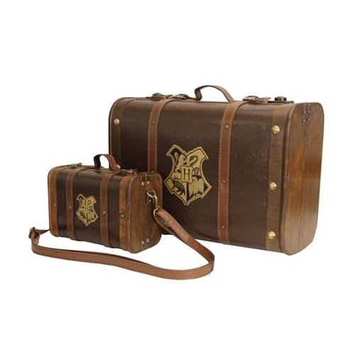 Large Harry Potter Hogwarts School Trunk - Official Decorative Storage Chest, 17.5"