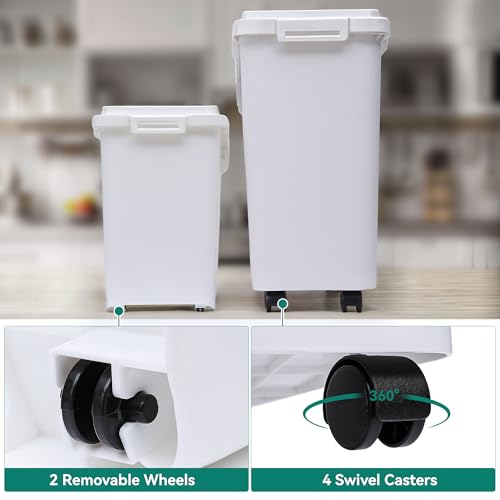 YITAHOME 65L/117lbs Large Ingredient Storage Bins, Commercial