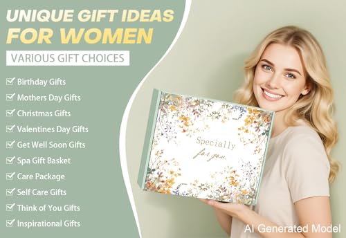 Self Care Spa Gift Basket for Women Sage Green - Relaxation & Stress Relief