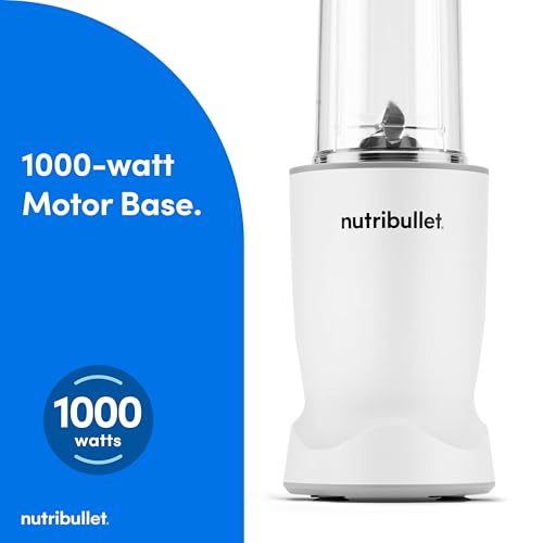 Nutribullet Turbo 1000W Matte White Personal Blender with Auto Blend