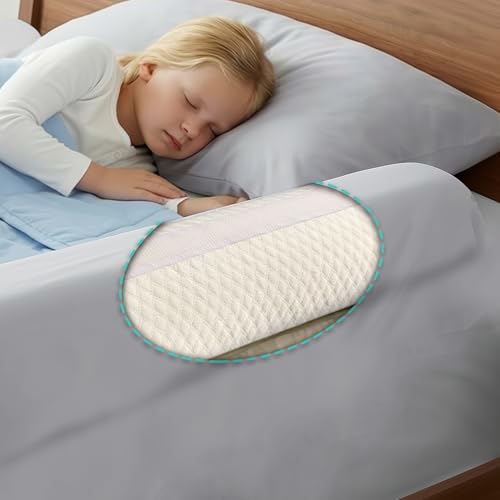 1-Pack Foam Bed Bumper for Toddlers - Safe Bed Rail for Toddler & Bed Safety