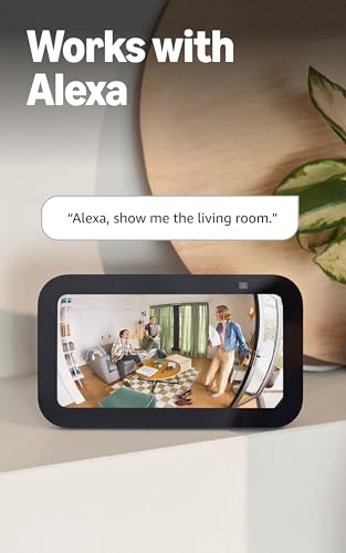 Ring Indoor Security Camera White - 1080p HD, Night Vision & Motion Alerts (Newest Model, 1 Camera)