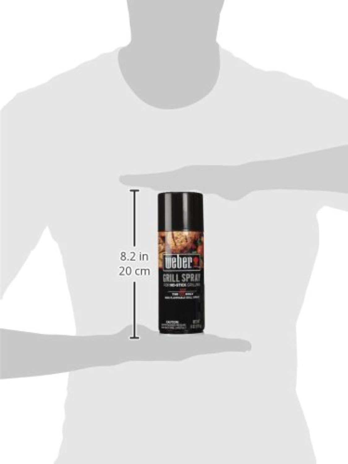 Weber Grill'N Spray 6 Oz. - Set of 3 for Perfect Grilling Flavor and Easy Application