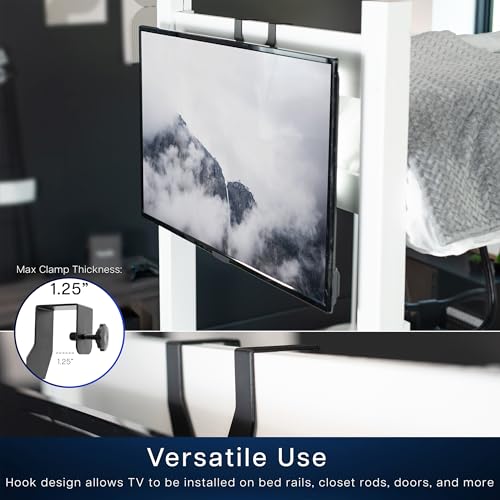TV Wall Mount for 24-55 Inch Flat and Curved Screens - Adjustable Height