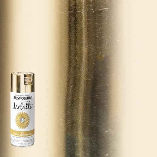 Specialty Metallic Spray Paint Gold - 11 oz, Pack of 6 - Interior Decor