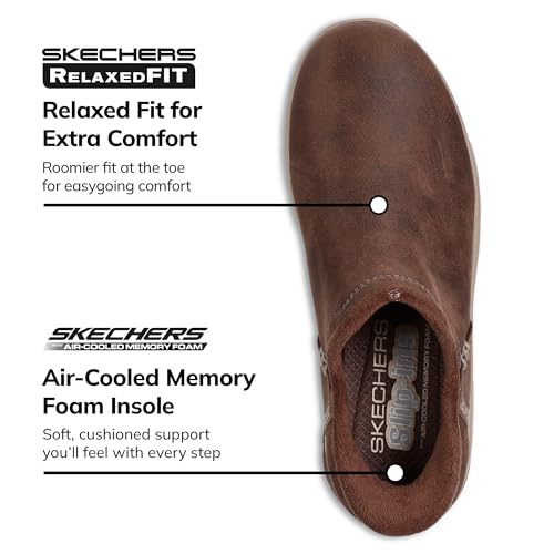 Skechers Women's Easy Going Modern Hour Slip-Ins - 8 Chocolate