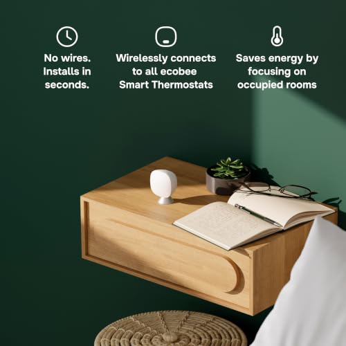 SmartSensor 2-Pack - Room Temperature & Occupancy Sensors for Home Automation