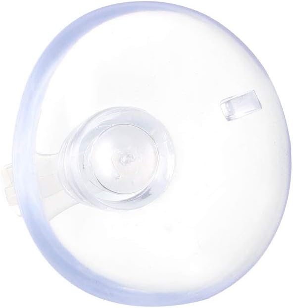 Uxcell Aquarium Suction Cup Clips - Airline Tube Holders for Fish Tanks | Clear 13mm, 6 Pcs