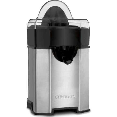 Cuisinart Pulp Control Citrus Juicer Black/Stainless Steel - Efficient Orange & Lemon Squeezer with 3 Pulp Settings