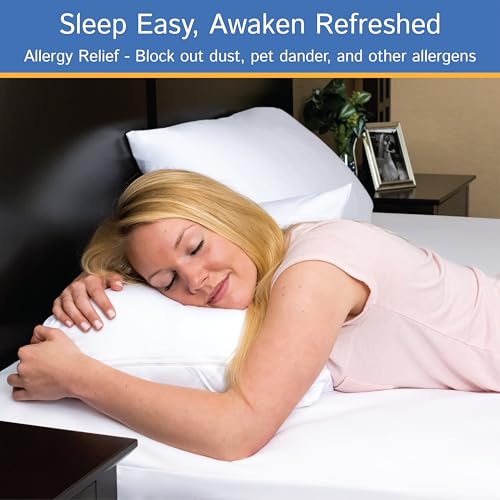 Queen Waterproof Mattress Protector Encasement 8-11 Inch Depth Hypoallergenic Cover