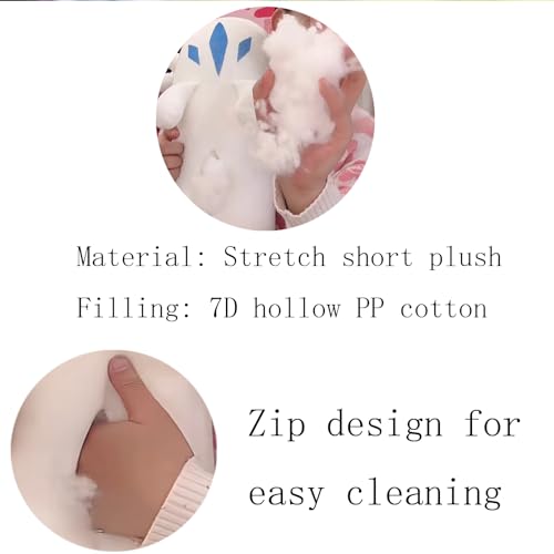 70 Inch Plush Chillet Toy Giant Soft Stuffed Animal Pillow Gift for Friend - Variation of Chillet 70 Inch