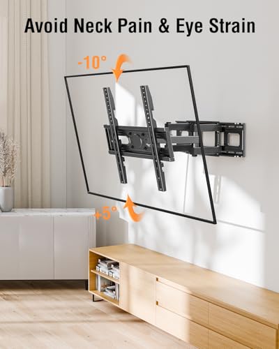 Full Motion TV Wall Mount for 26-65 Inch TVs - Max VESA 400x400, 99 lbs - Variation of THIS listing