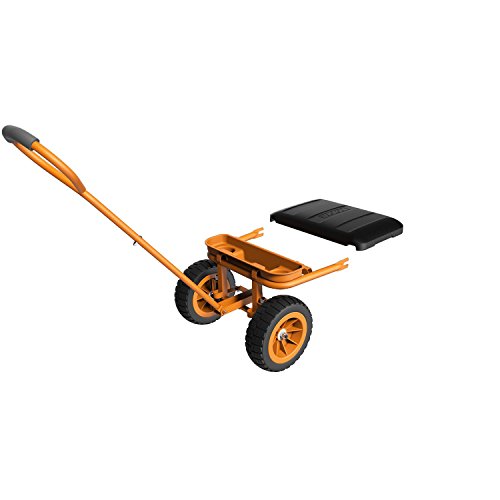 Worx Aerocart Wheelbarrow Wagon Kit with Seat & Flat-Free Tires - Attachments