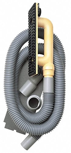 Hyde Dust-Free Drywall Sander with 6-Foot Vacuum Hose - Handheld Dustless Sanding Tool