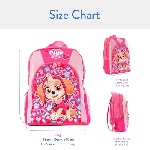 Paw Patrol Skye Kids Backpack for Girls, School & Travel Bags