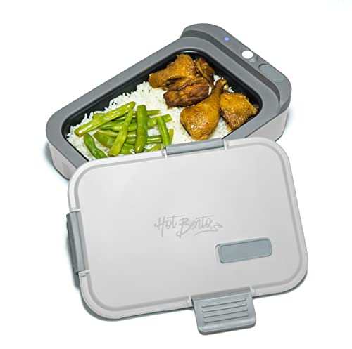 Hot Bento Titanium Self Heated Lunch Box & Food Warmer – Battery Powered Portable