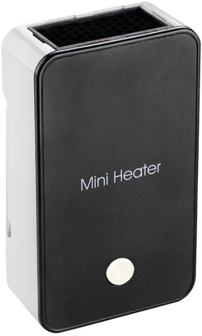 YOUCIDI Mini Portable Electric Fan Heater - Energy-Saving Desktop Room Warmer | Black Color