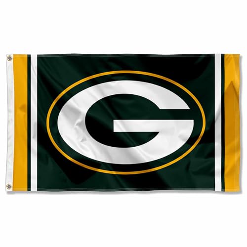 Green Bay Packers 3x5 NFL Football Team Flag - Large Outdoor Banner
