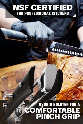 Dalstrong 12-Inch Granton Edge Carving Knife - German Steel, Full Tang