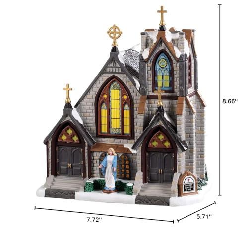 Lemax St. Matthew's Church #95506 Lighted Village Building