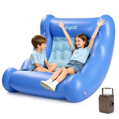 Inflatable Sensory Rocking Chair for Kids with Deep Pressure Support
