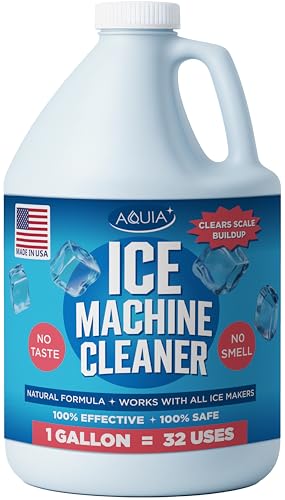 Ice Machine Cleaner and Descaler Gallon for Commercial Ice Makers - Strong & Nickel Safe