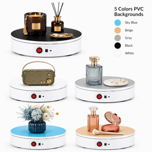 Motorized Rotating Display Stand 330Lbs Load 360° Video & Product Show