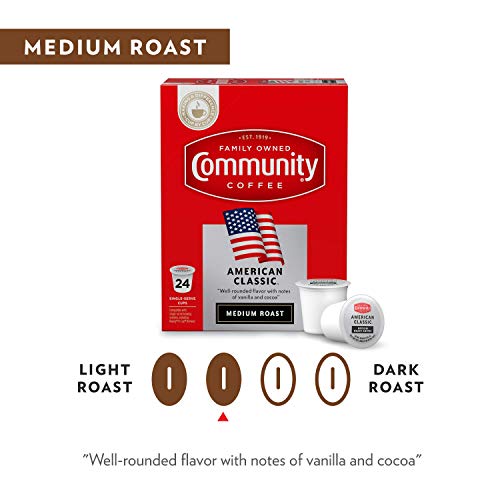 Community Coffee American Classic Coffee Pods - 96 Count, Compatible with Keurig 2.0