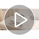 MIULEE Thick Linen Blend Curtains 40x108 Inch Birch 4 Panel Set - Pinch Pleated