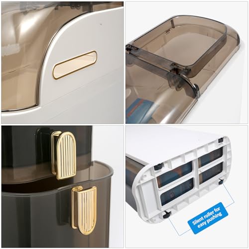 3-Tier Narrow Bathroom Floor Cabinet Storage Organizer - Waterproof, Space Saving