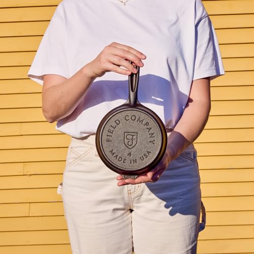 Mini Cast Iron Skillet 6.75-Inch for Single Egg & Small Tasks - Pre-Seasoned, Made in USA