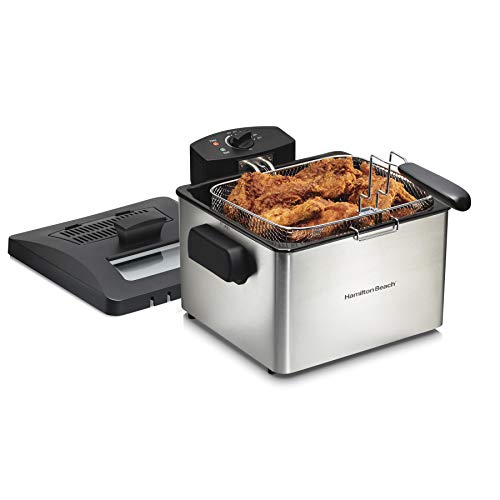 Electric Deep Fryer 5L Capacity with Basket - Professional Style, Easy Cleanup - Variation of THIS listing