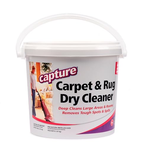Capture 4 lb Carpet & Rug Dry Cleaner Powder - Deodorizer & Stain Remover