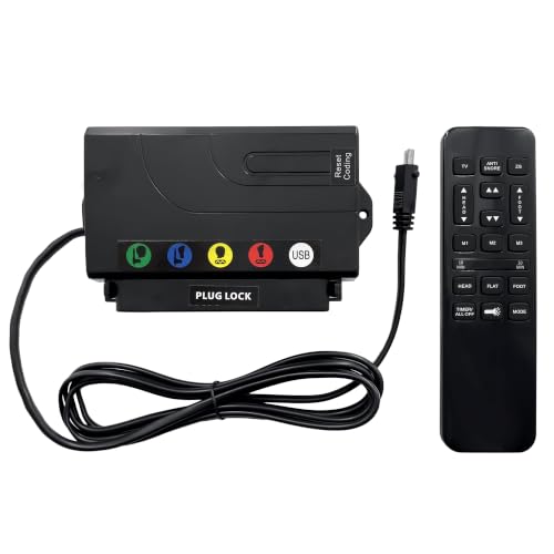 Adjustable Bed Remote Control and Control Box Set for Classic Brands