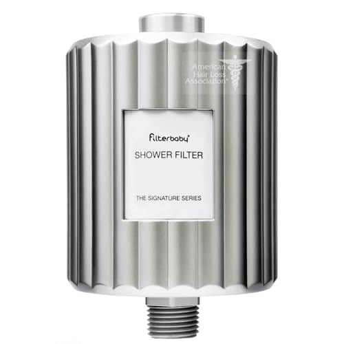 Filterbaby Signature Shower Filter Chrome for Sensitive Skin & Hair - Expert Developed