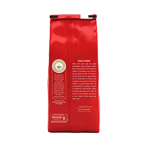 Community Coffee Breakfast Blend Ground Coffee 32oz Bag - Pack of 4, Medium Roast