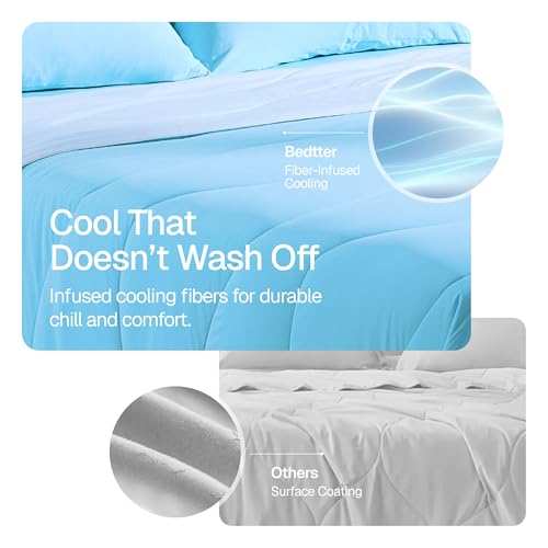 Bedtter Cooling Blanket Comforter for Hot Sleepers Queen Size