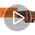 BLACK+DECKER 12V MAX Cordless Drill Kit - Battery & Charger Included, Keyless Chuck, Compact Design, Variation of THIS listing