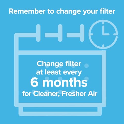 Filtrete True HEPA Air Purifier Filter 13x8.2 Inches 2-Pack for Cleaner Indoor Air