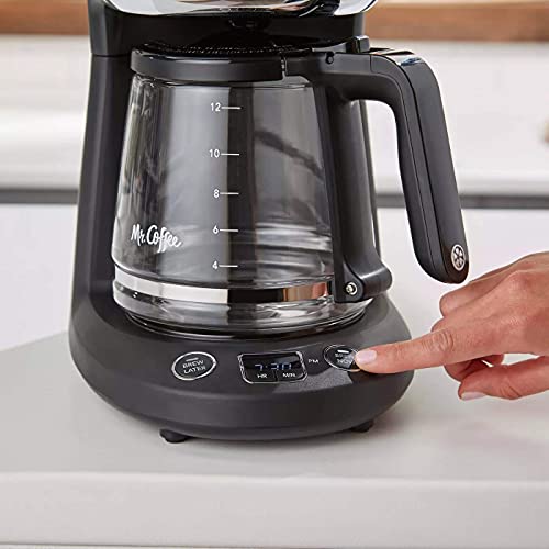 Mr. Coffee 12-Cup Programmable Coffee Maker - Brew Now or Later