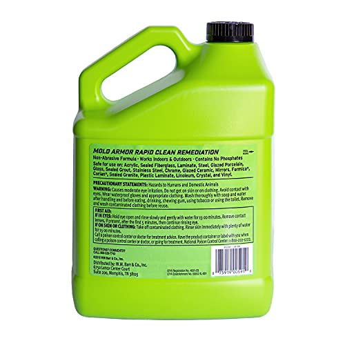 Mold Armor Rapid Clean Remediation Mold & Mildew Remover - 1 Gallon - Remediation