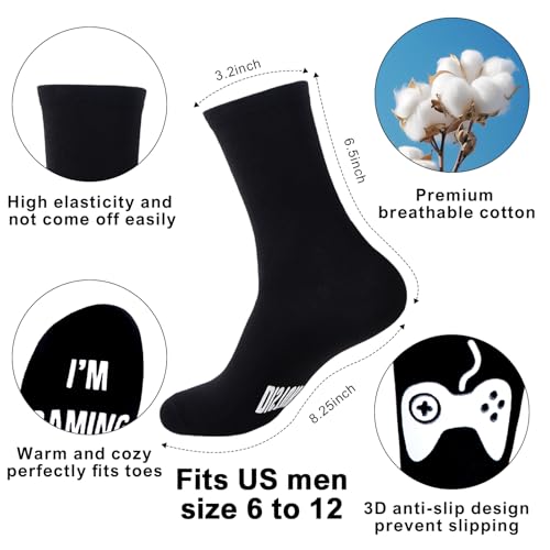 Gamer Gift Set with Beanie, Pillowcase, Socks, Tumbler & Winter Hat – Teen & Men Gifts