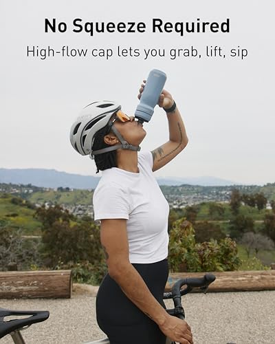 CamelBak Podium Stainless Steel Water Bottle 18oz - Double Wall Insulated, Leakproof, Bike-Friendly Design