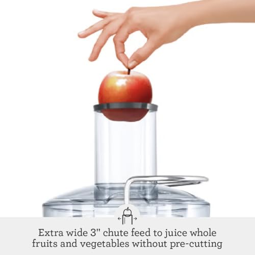 Breville BJE200XL Juice Fountain Compact Centrifugal Machine, Silver